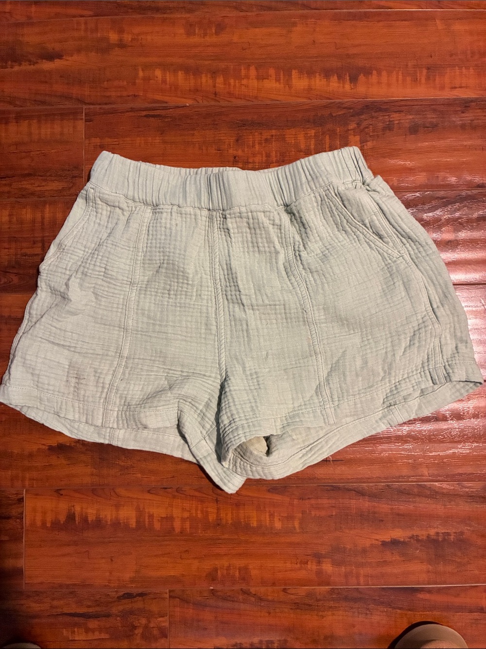 Madewell Sage Cotton Gauze Women's Shorts